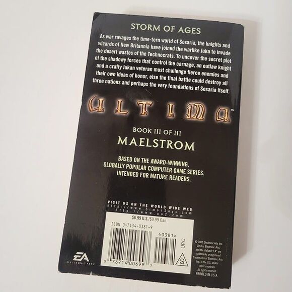 The Technocrat War by Austen Andrews (2002, MMPB Ultima Maelstrom 3) 1st print - Picture 4 of 5